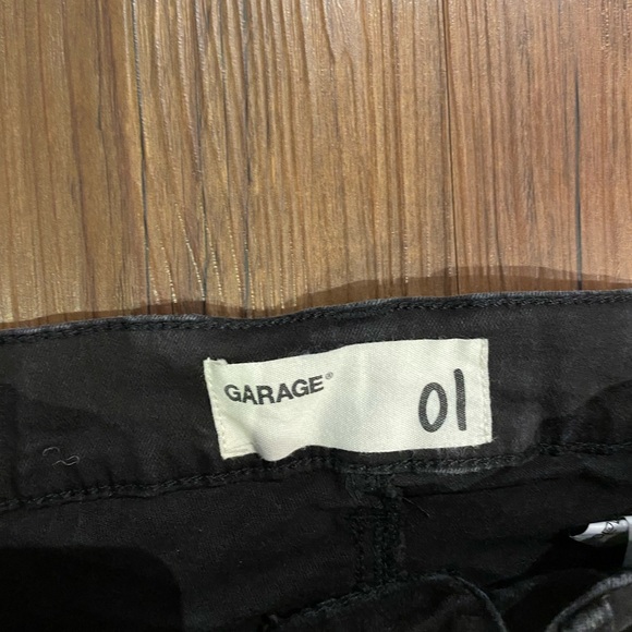 Garage Black Jean Shorts - Picture 3 of 4